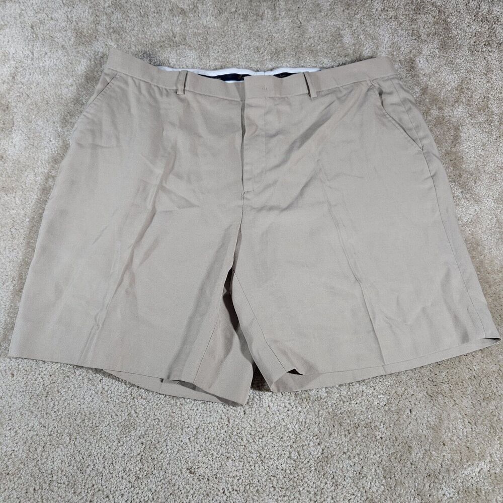 Byron Nelson Shorts Beige Mens Size 40 Chino Stretch